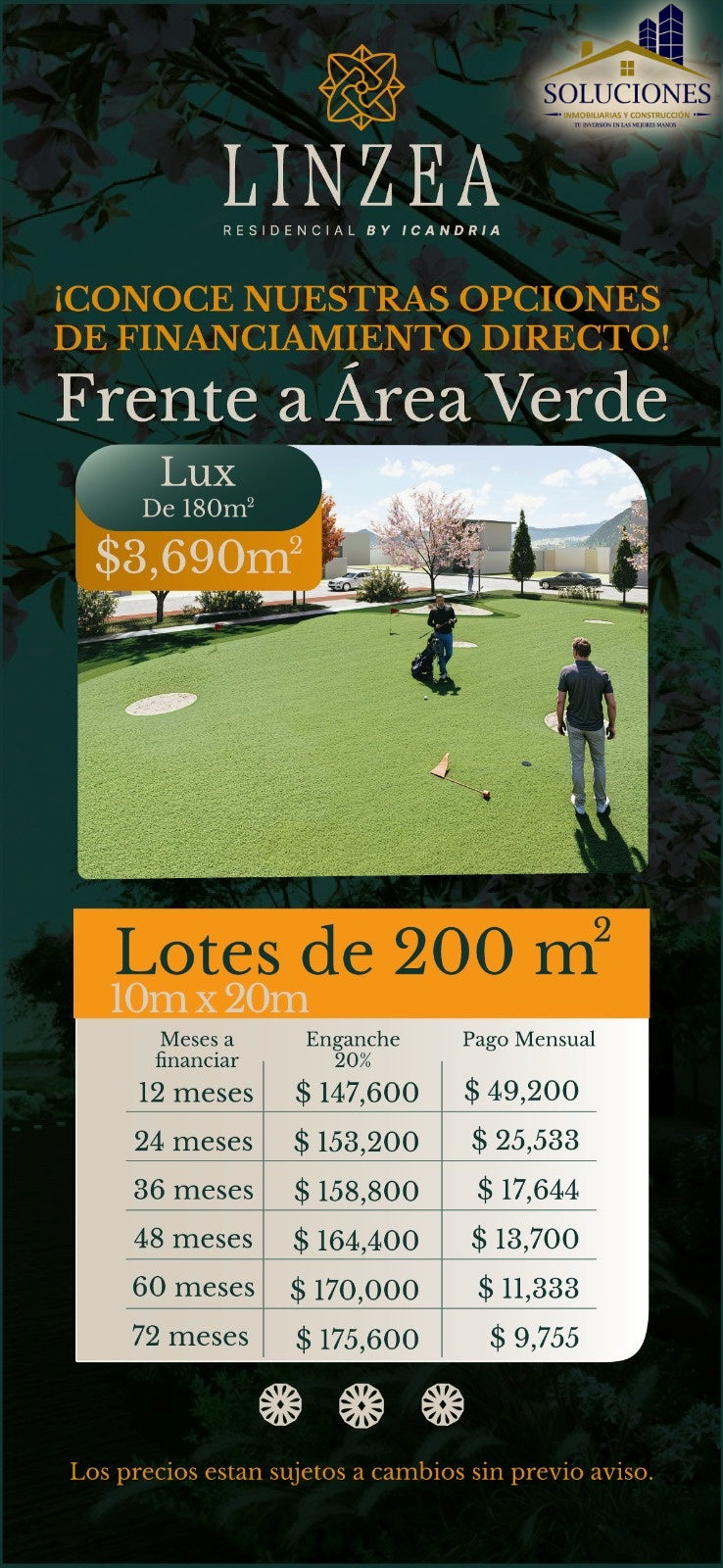 Residencial 𝗟𝗜𝗡𝗭𝗘𝗔